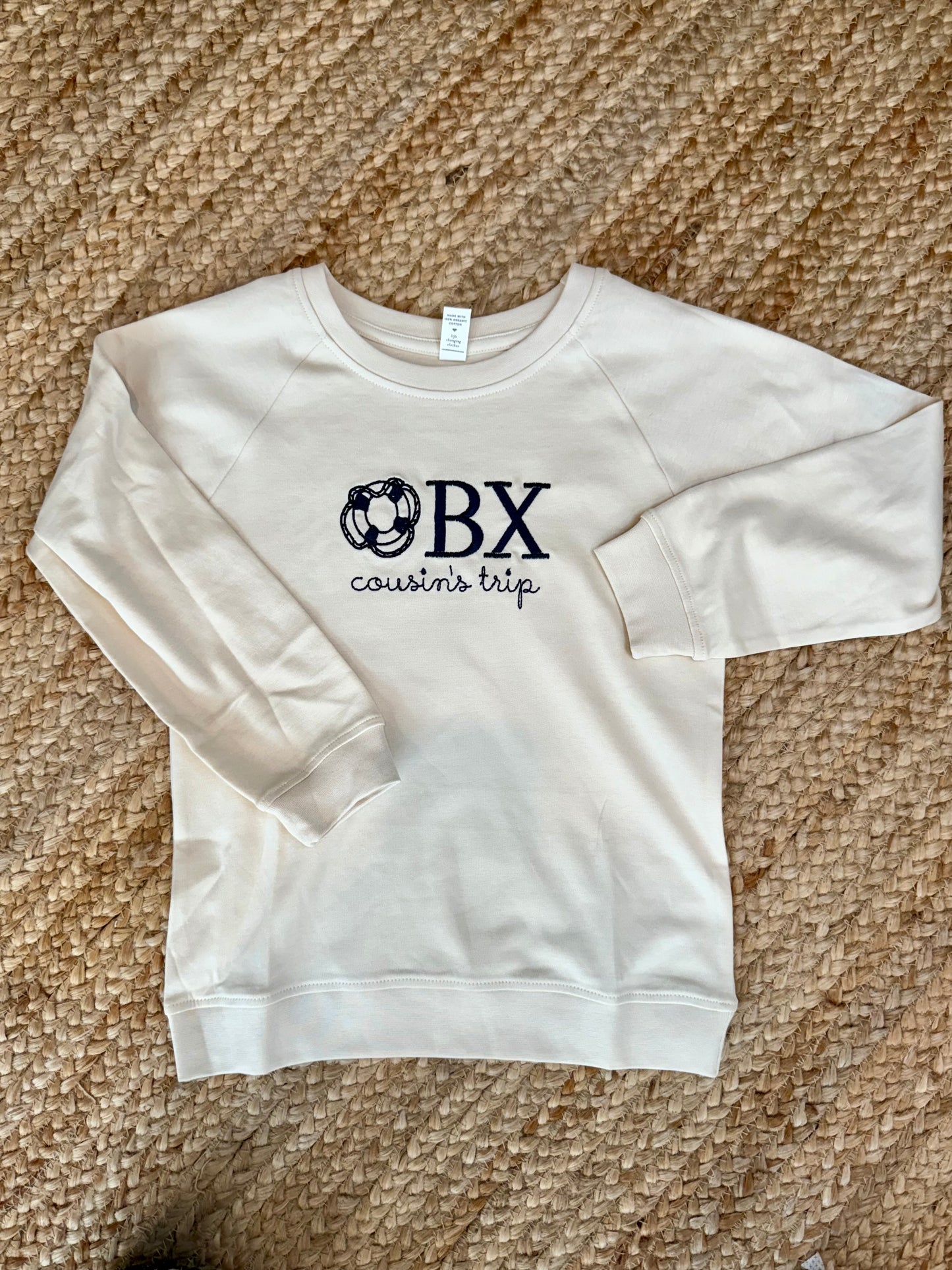 Colored Organics Kids Pullover - Natural