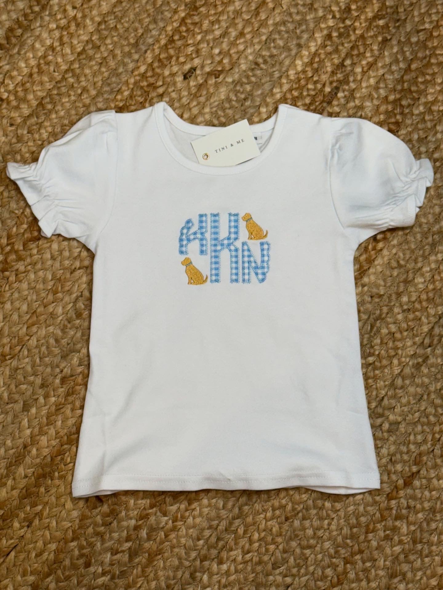 Girls White T-Shirt