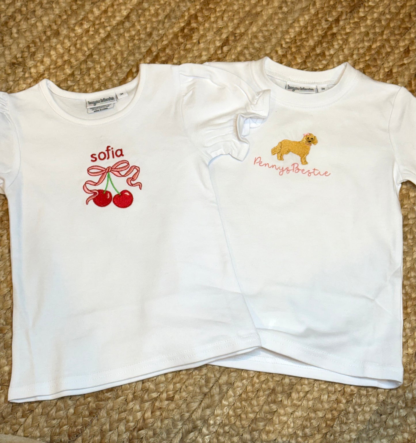 Girls White T-Shirt