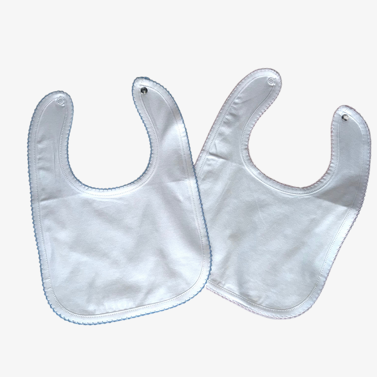 Baby Bib - Lace Trim