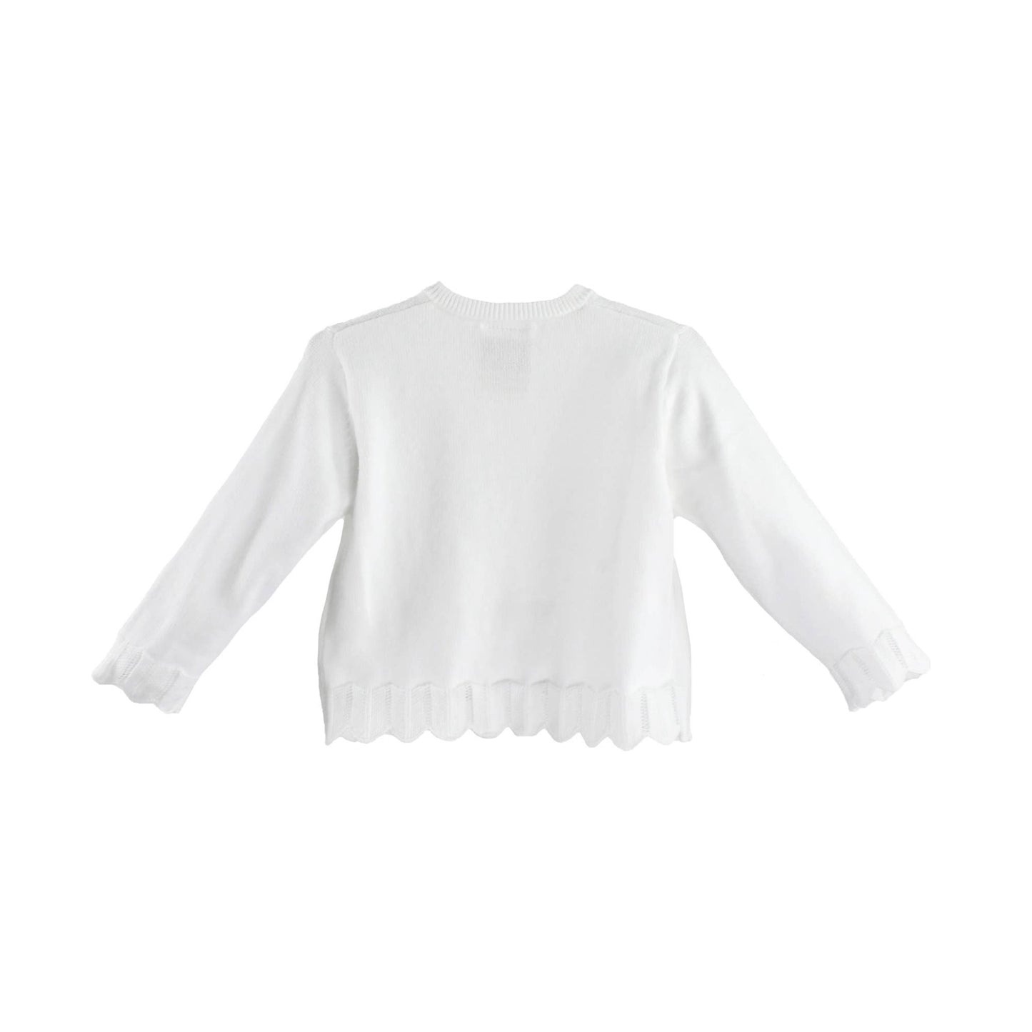 Pointelle Edge Cardigan