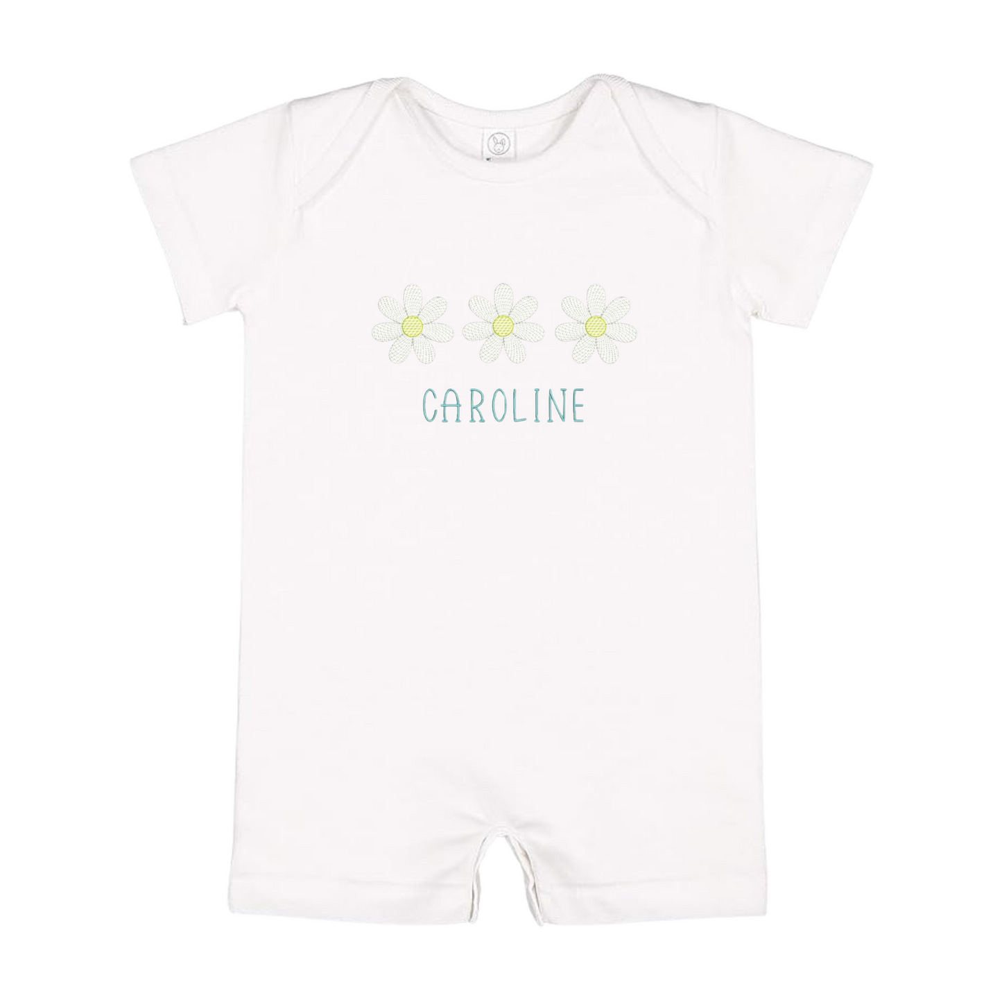 Unisex Short Sleeve Romper