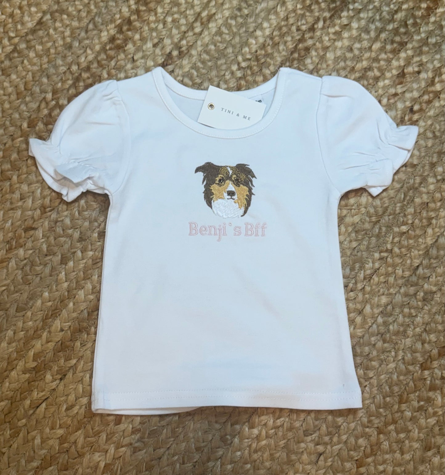 Girls White T-Shirt