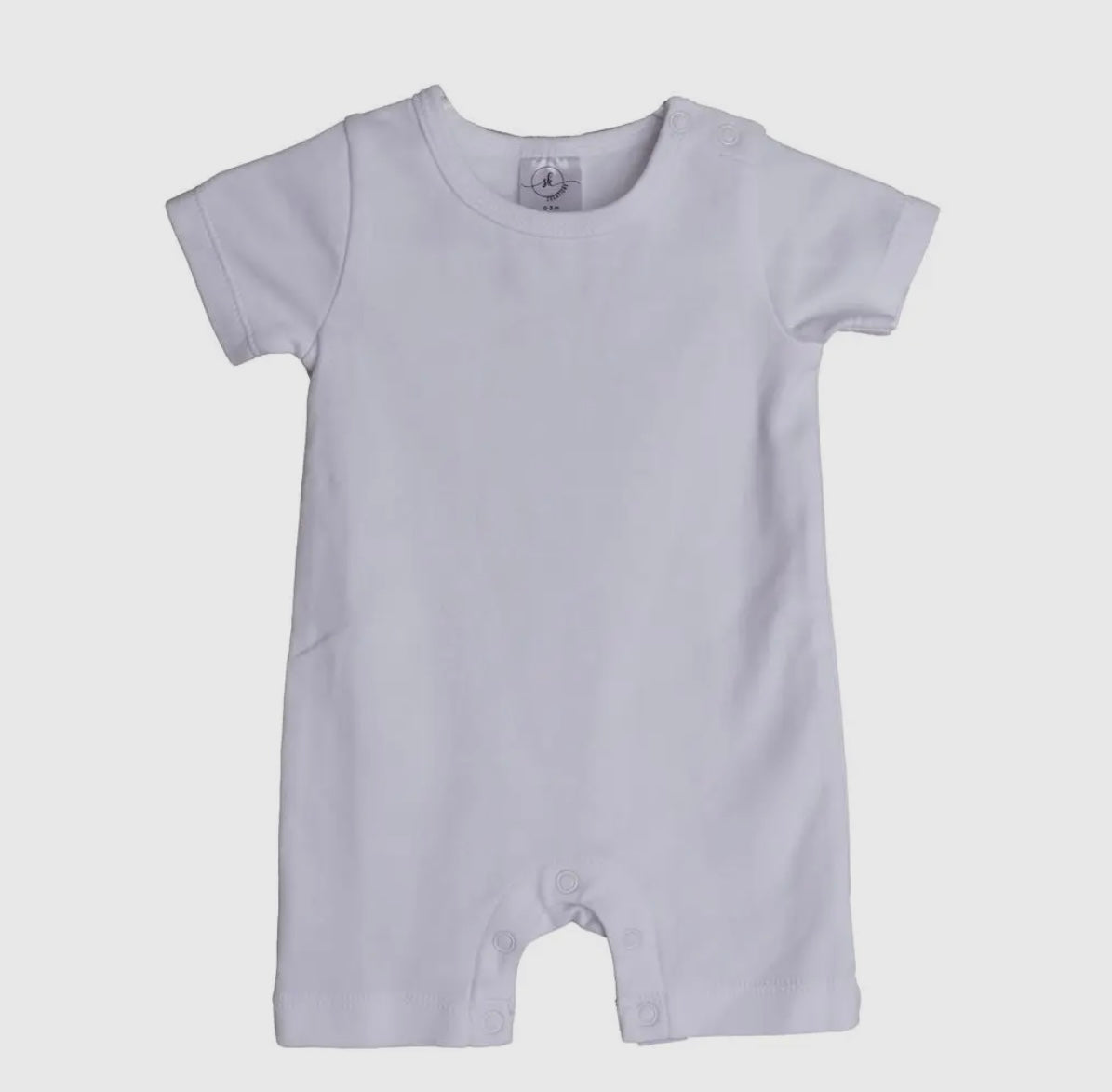 Unisex Short Sleeve Romper