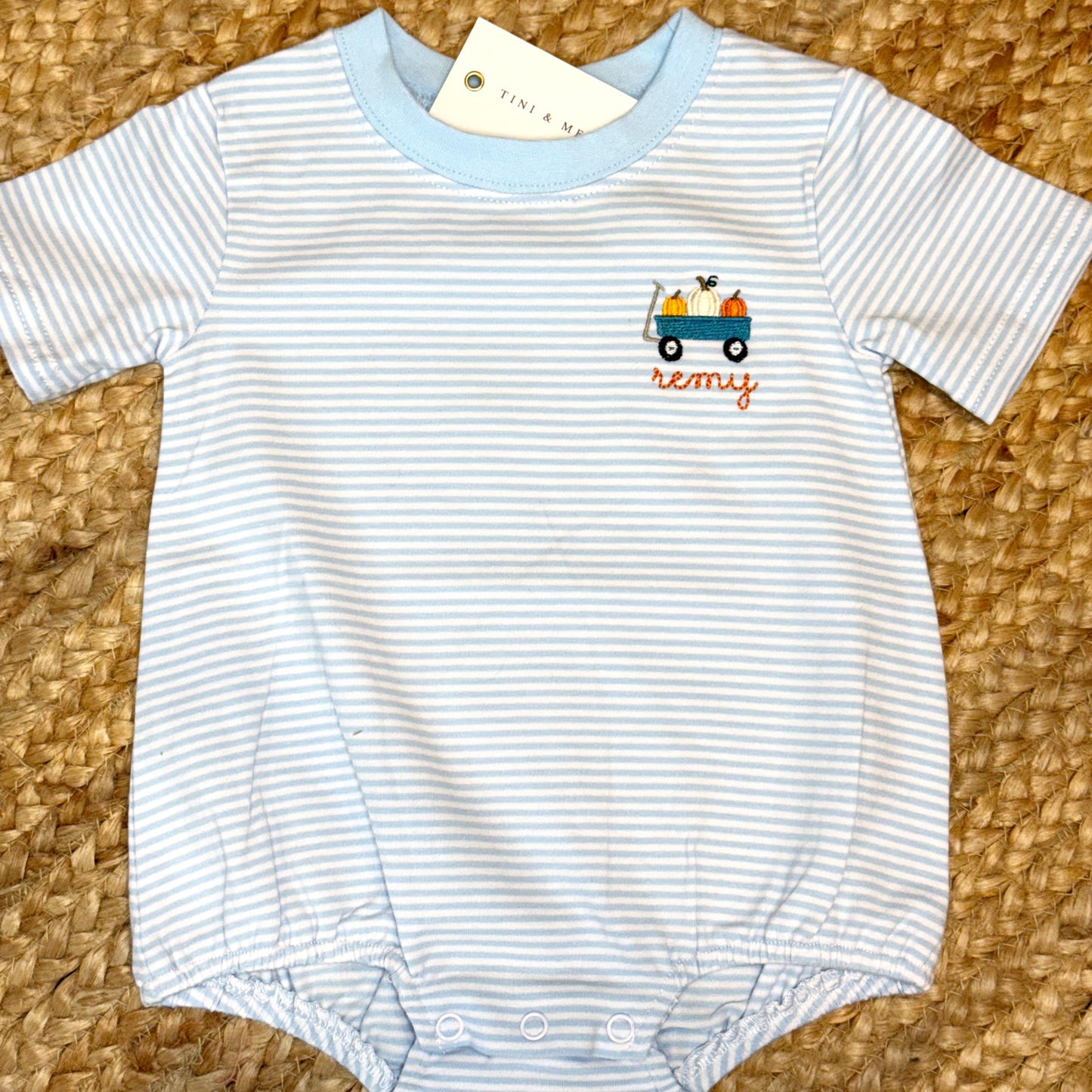Striped Onesie Short Sleeve