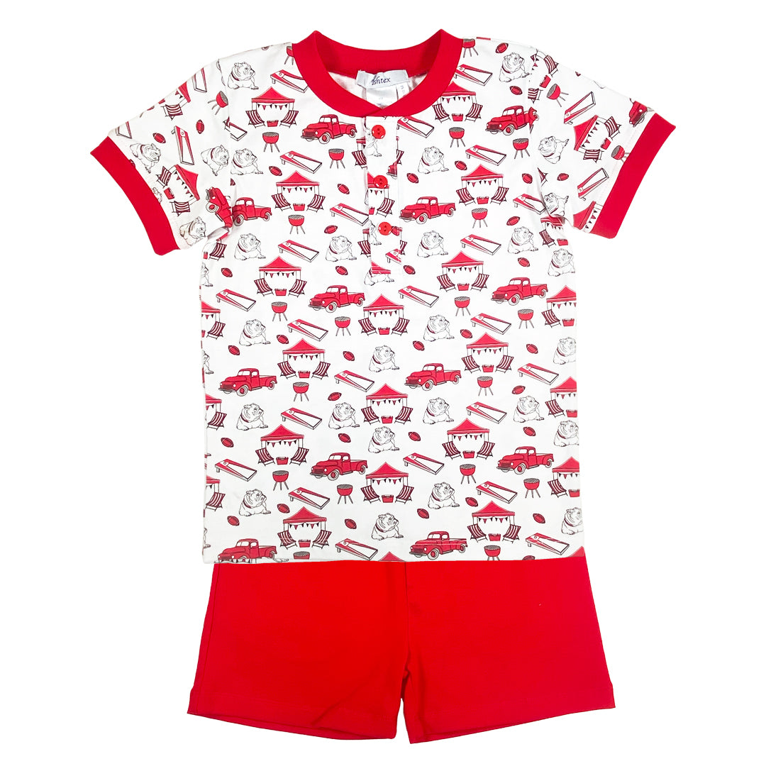 Bulldogs Boy Matching Set