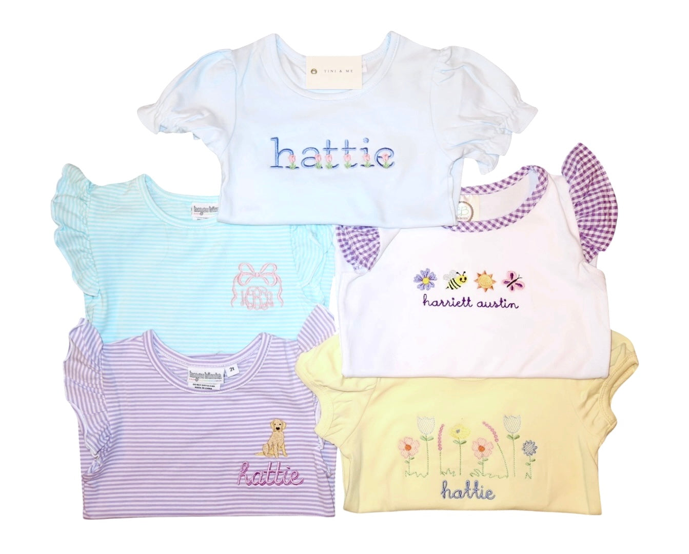 Tini Tee Packs - 5 Pack