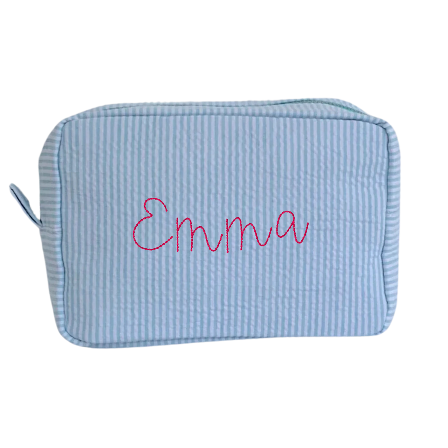 Seer Sucker Toiletry Bag