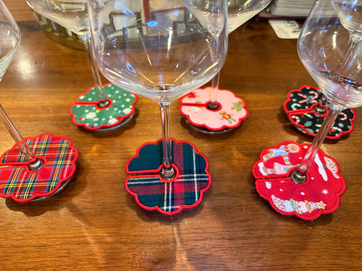 Seasonal Wine Stem Tags