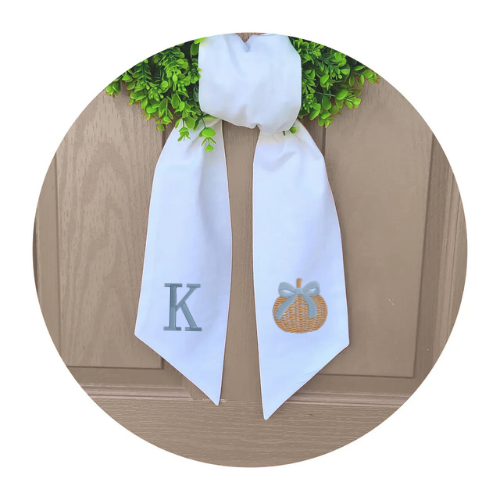 Wreath Sash