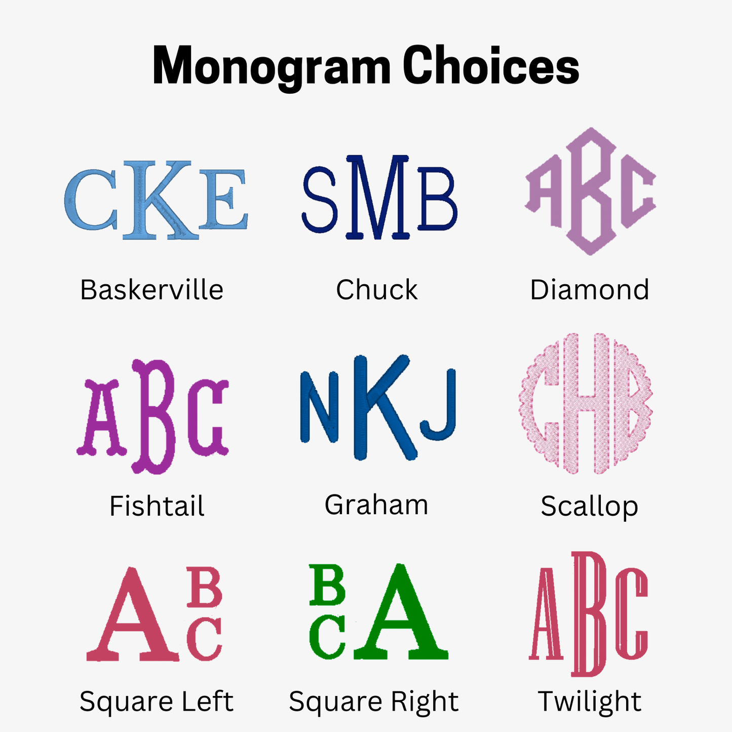 Monograms