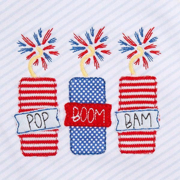 Pop! Boom! Bam! Playsuit