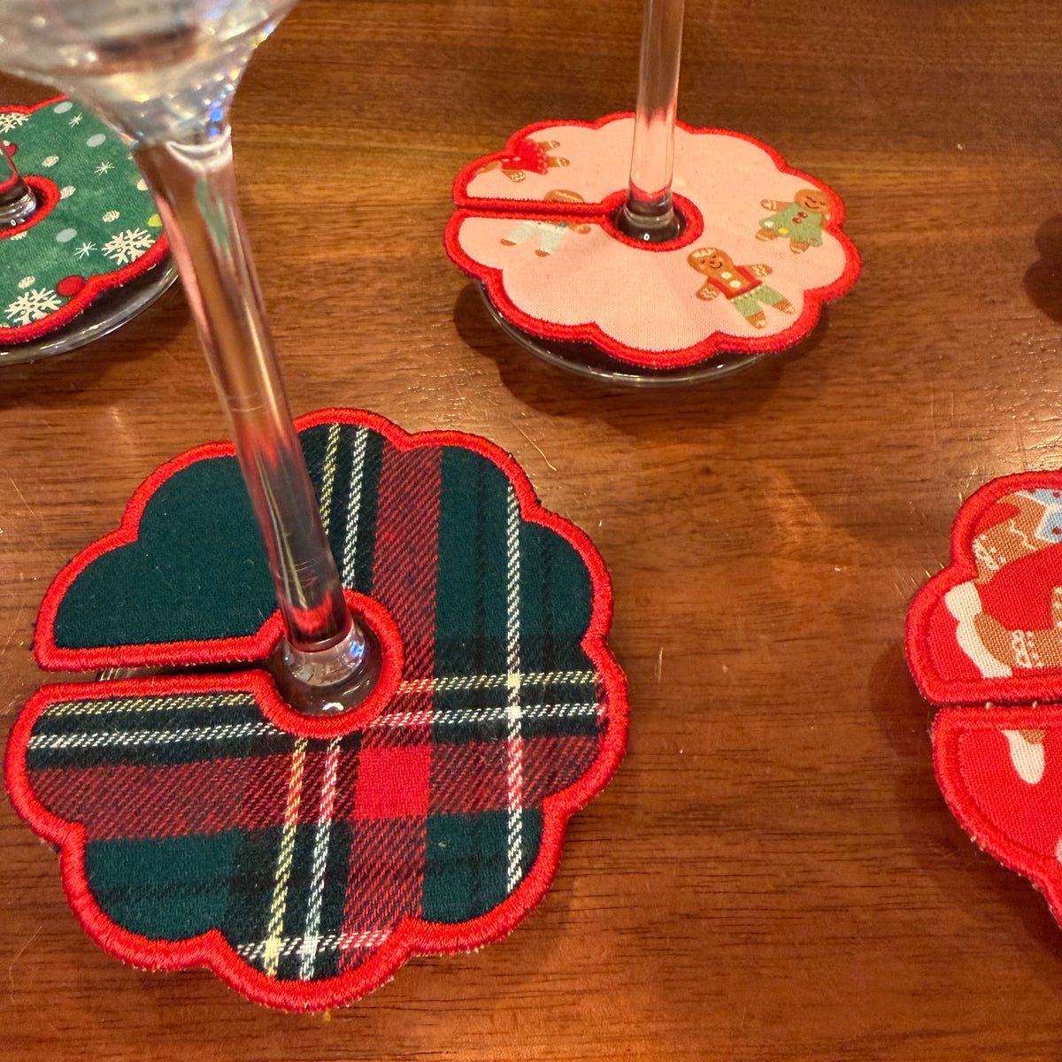 Seasonal Wine Stem Tags