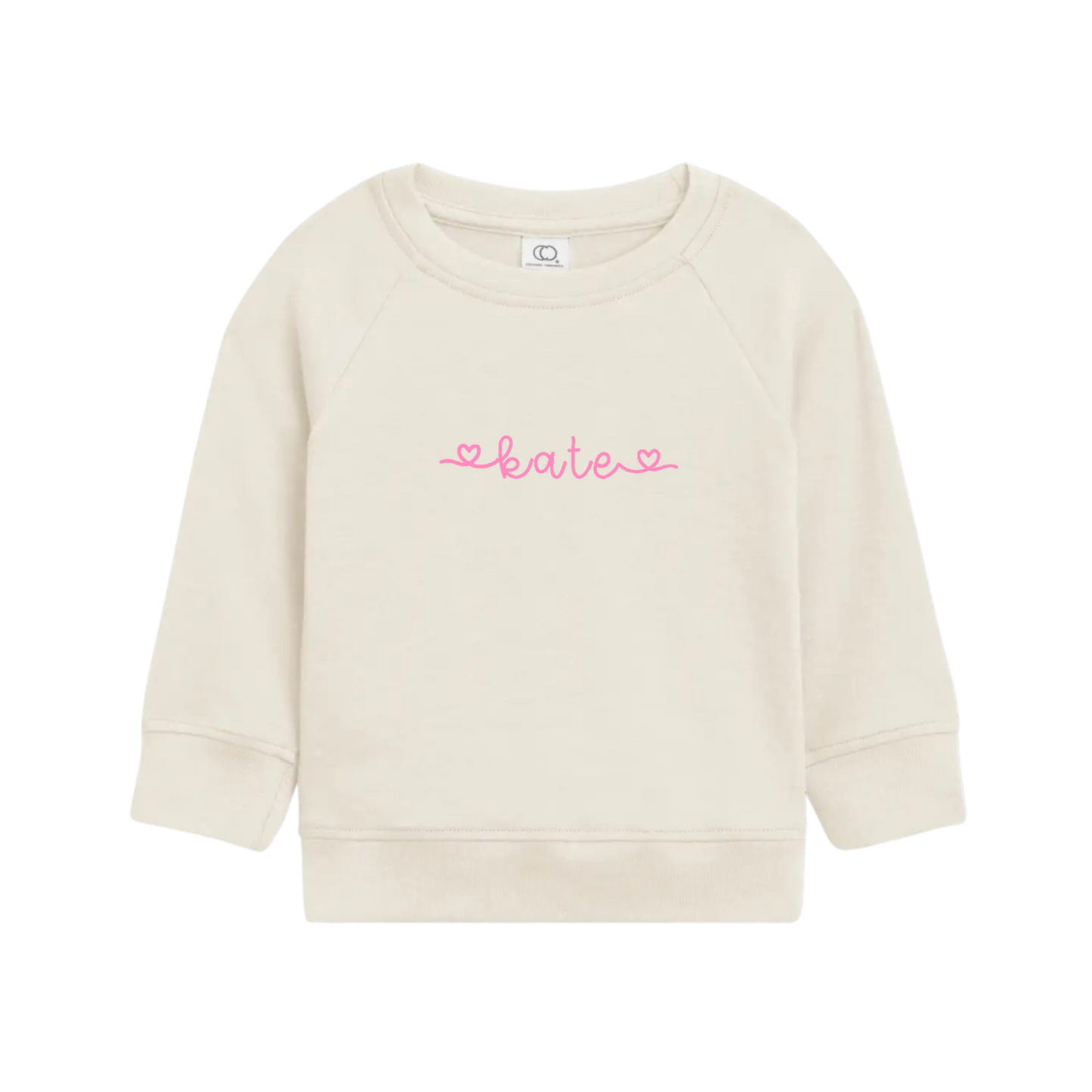 Colored Organics Kids Pullover - Natural