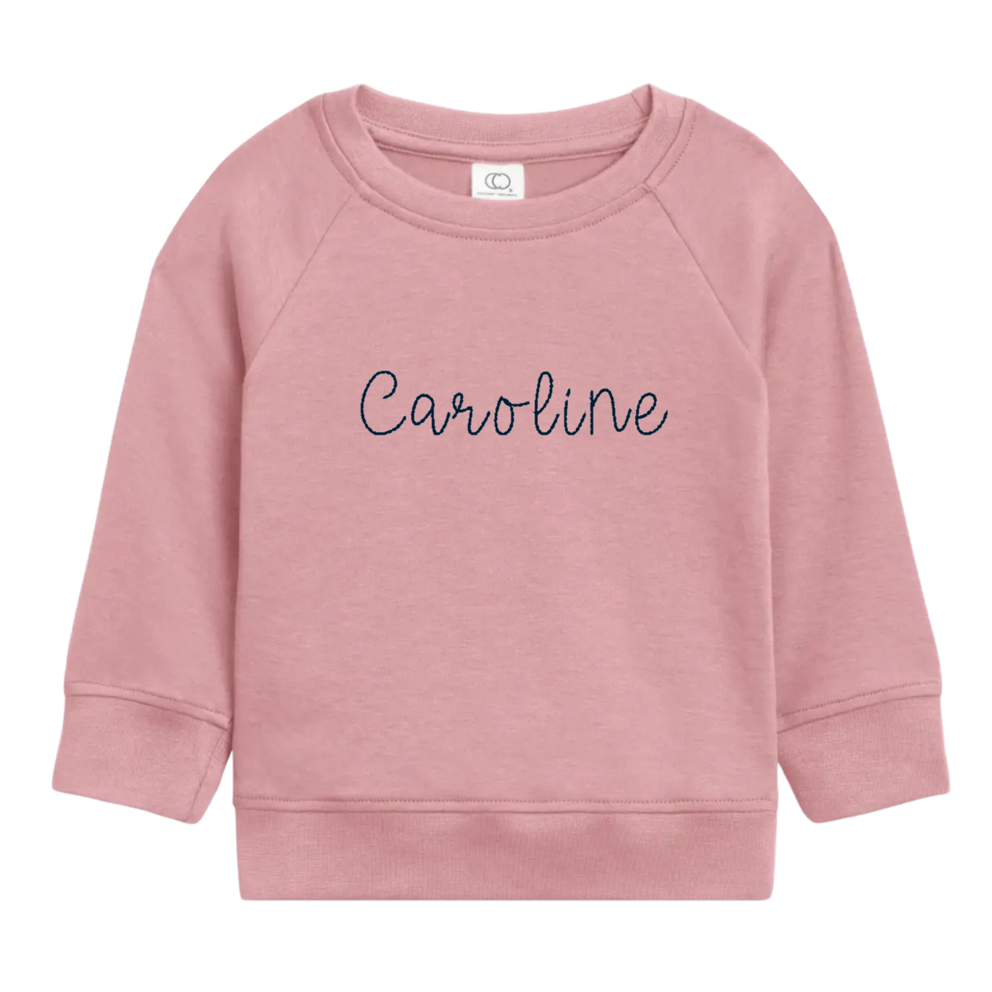Colored Organics Kids Pullover - Rose