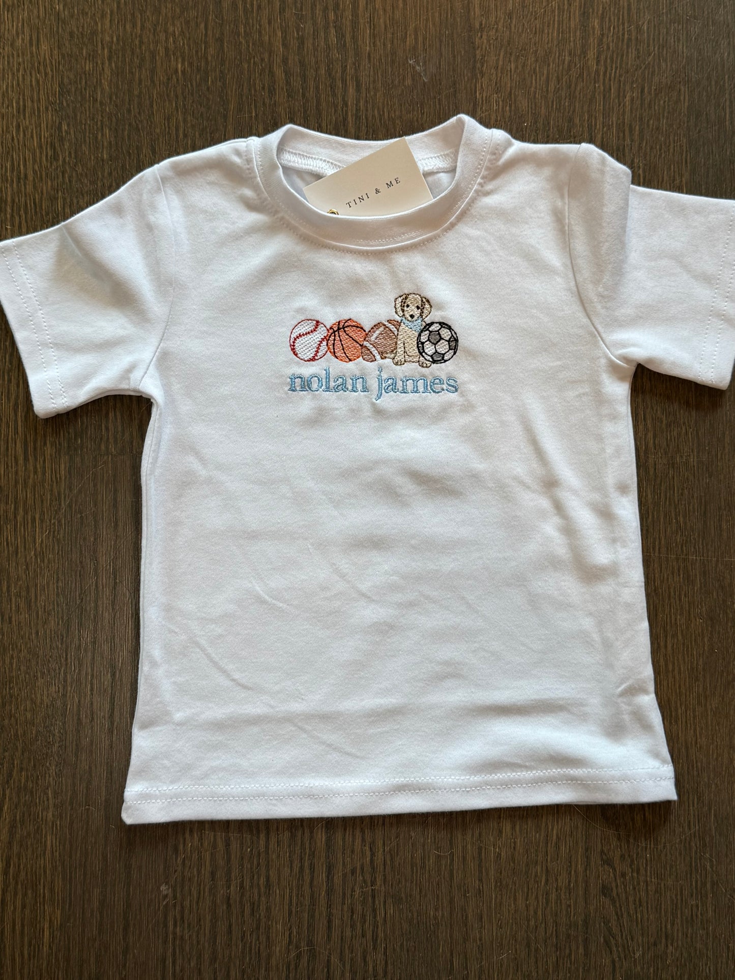 Kid's Plain White T-Shirt