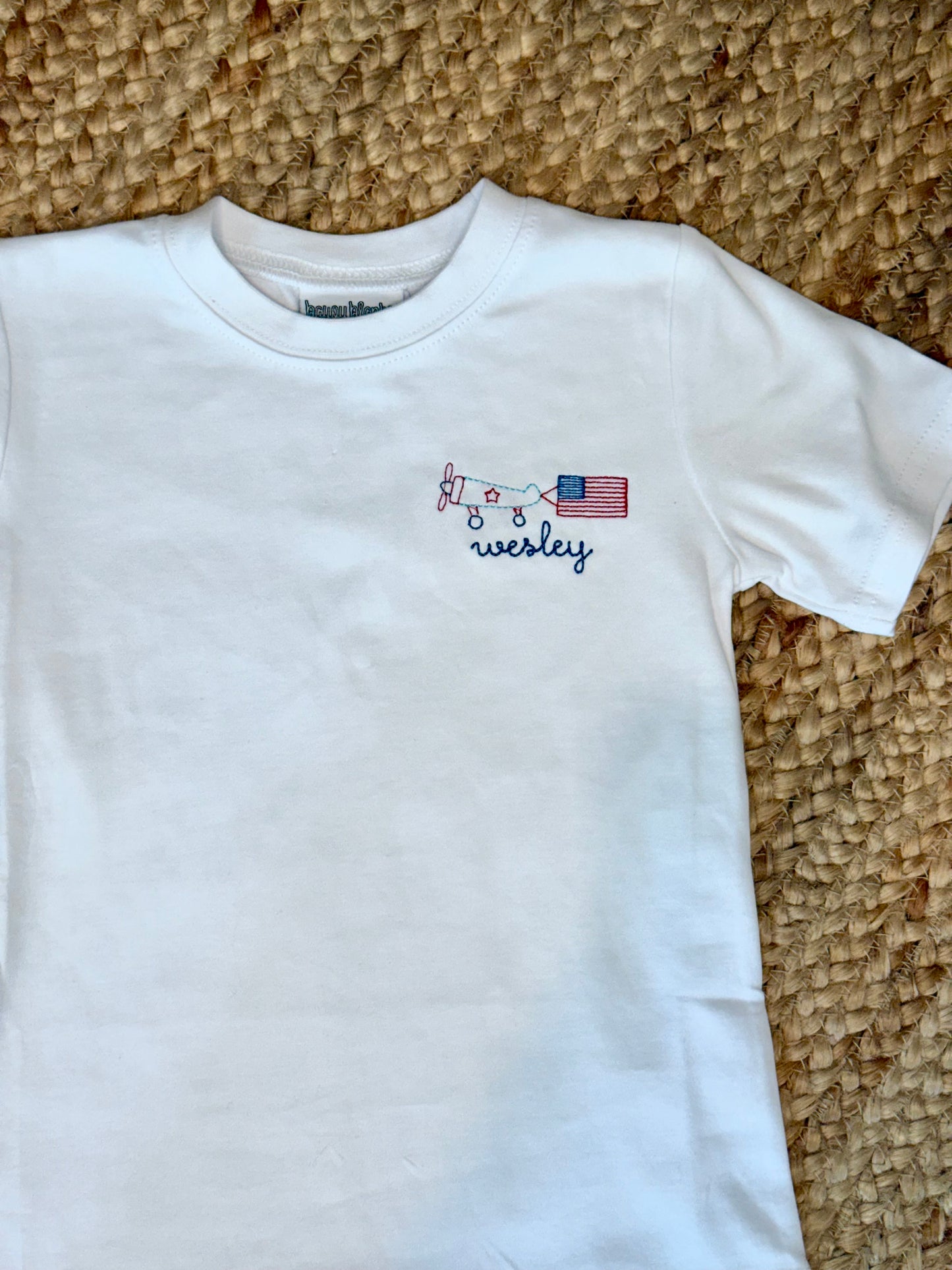 Kid's Plain White T-Shirt