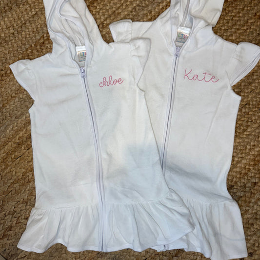 Girls Terry Cover Up