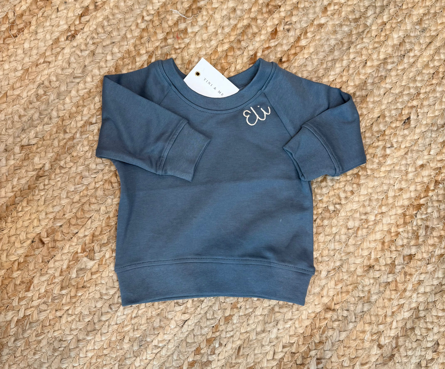 Colored Organics Kid's Pullover - Harbor