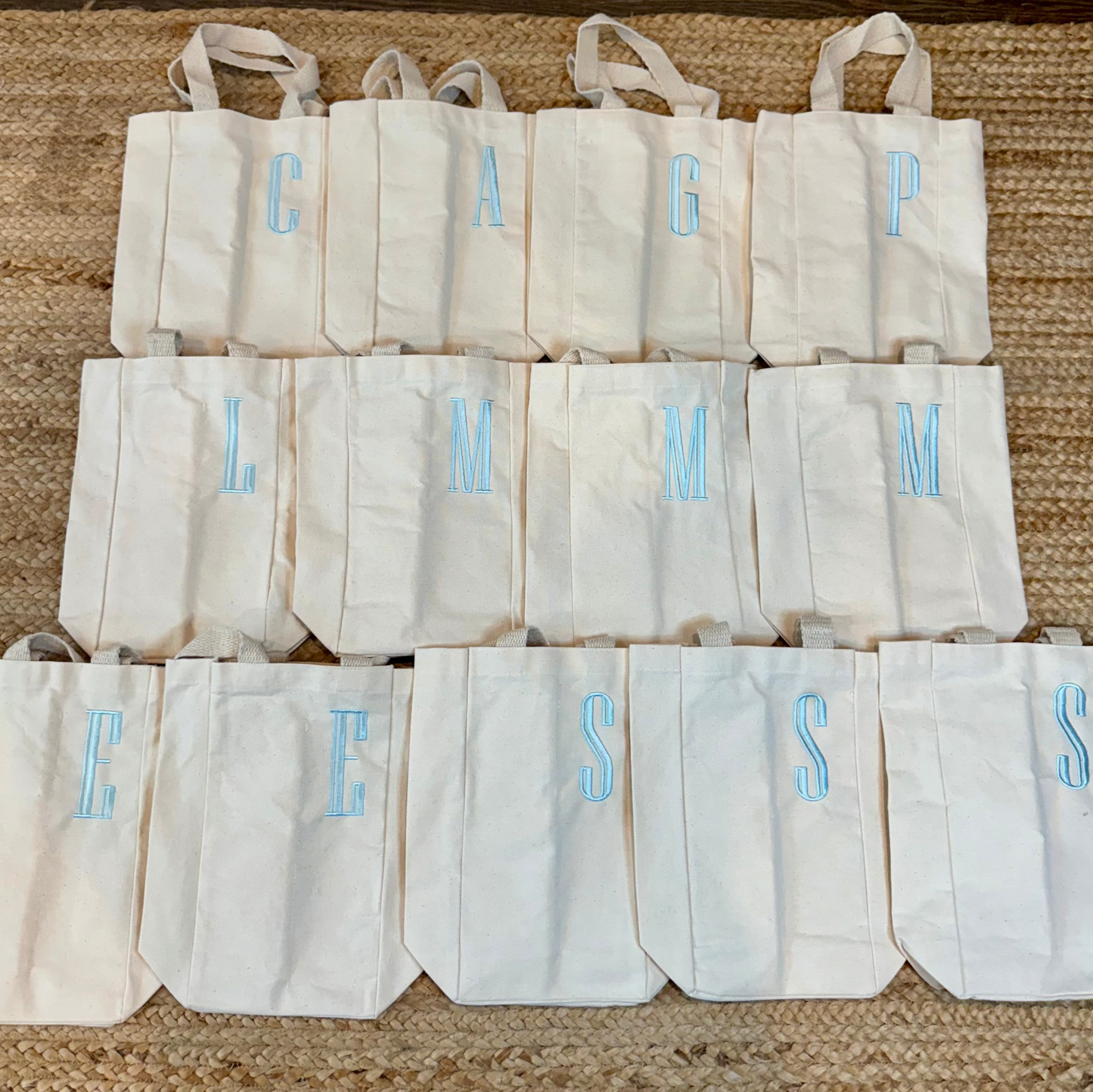 Canvas Double Wine Tote