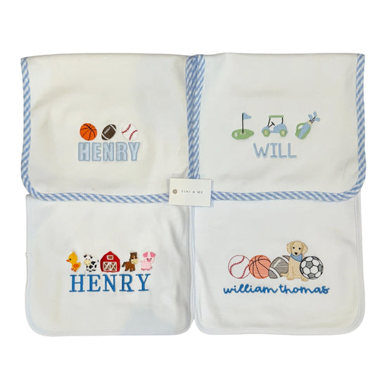Burp Cloths - Unisex Blank