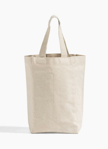 Canvas Double Wine Tote