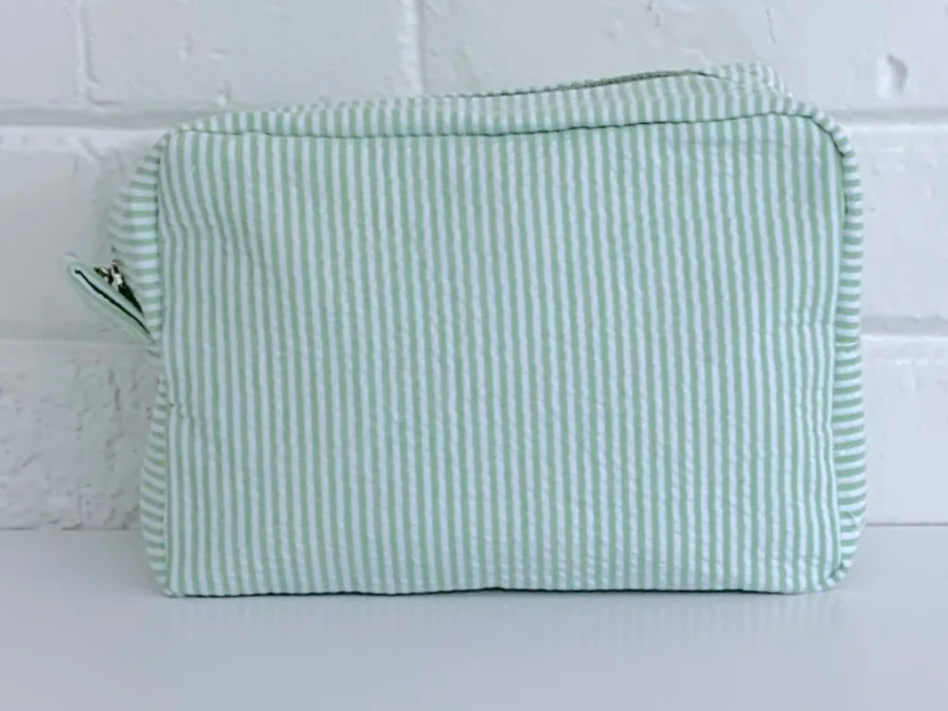 Seer Sucker Toiletry Bag