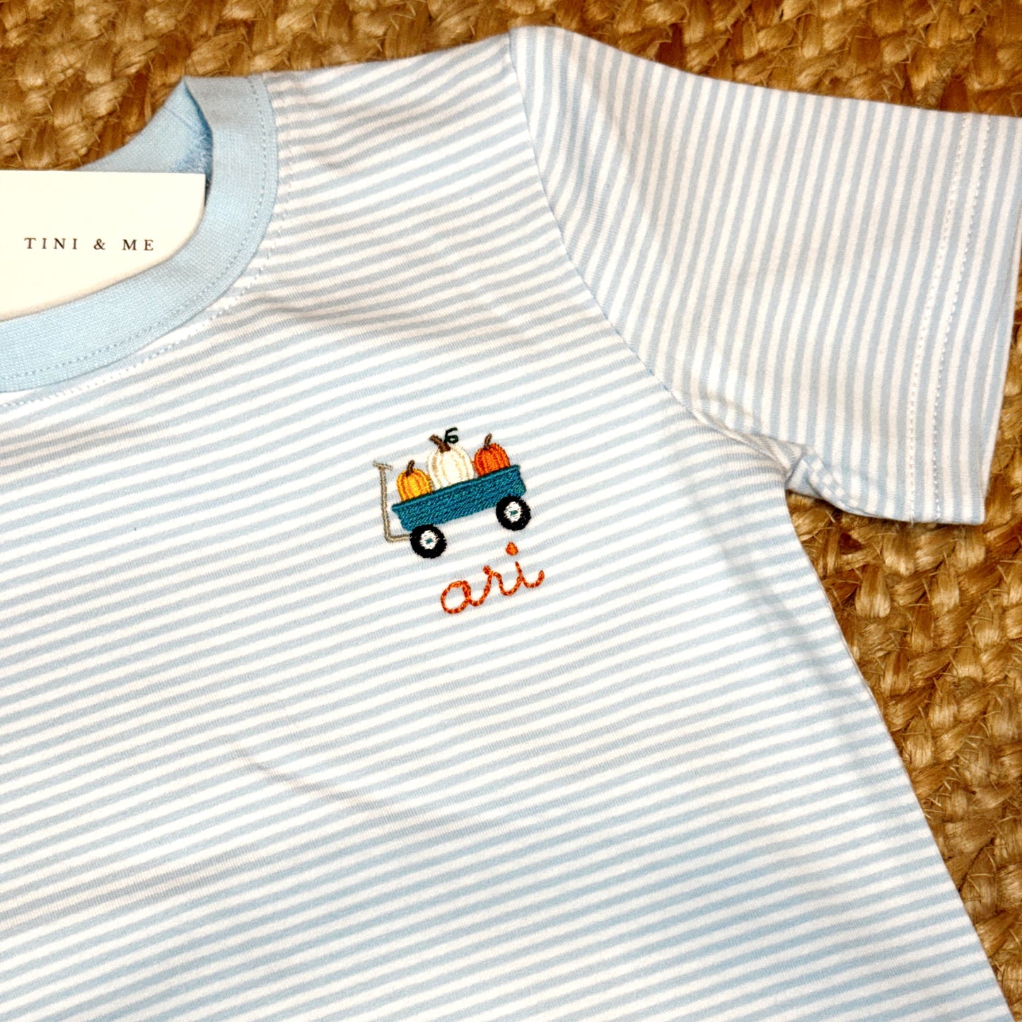 Pumpkin Trio Sleeve Shirt