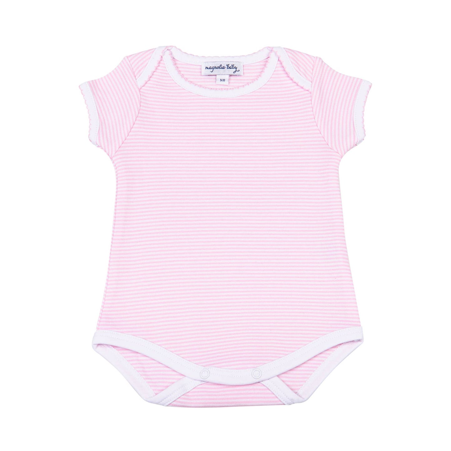 Mini Stripes Onesie - Pink