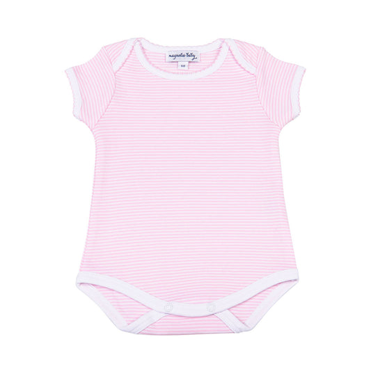 Mini Stripes Bodysuit - Pink