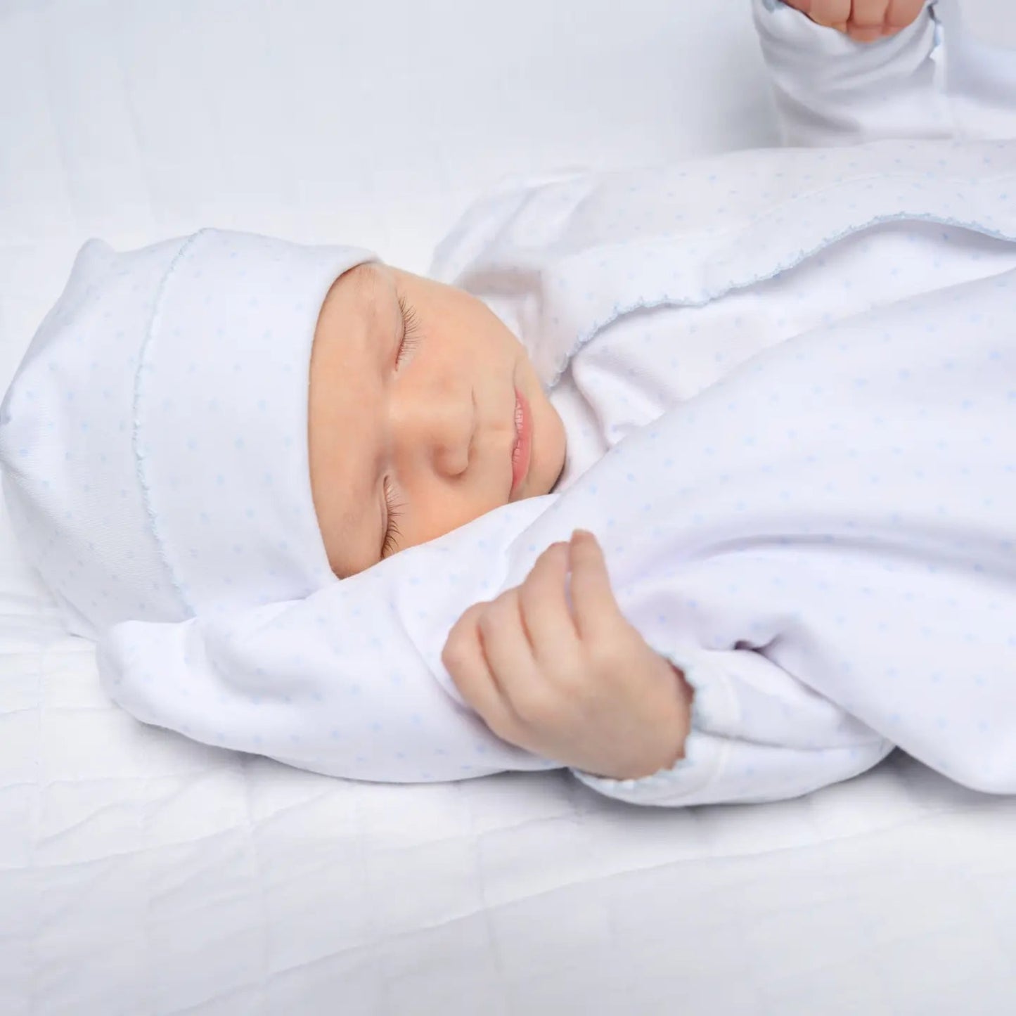 Mini Dots Receiving Blanket